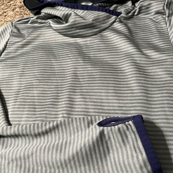 Columbia striped longsleeve fleece shirt - Picture 2 of 4